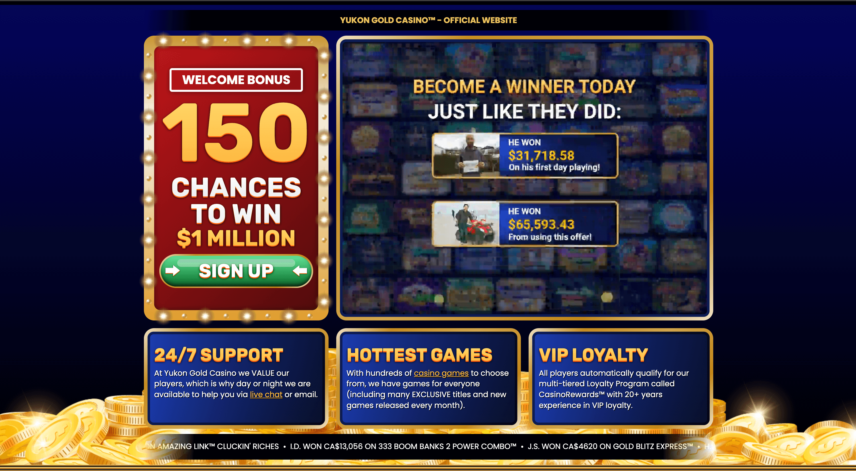 Yukon Gold login Yukon Gold login